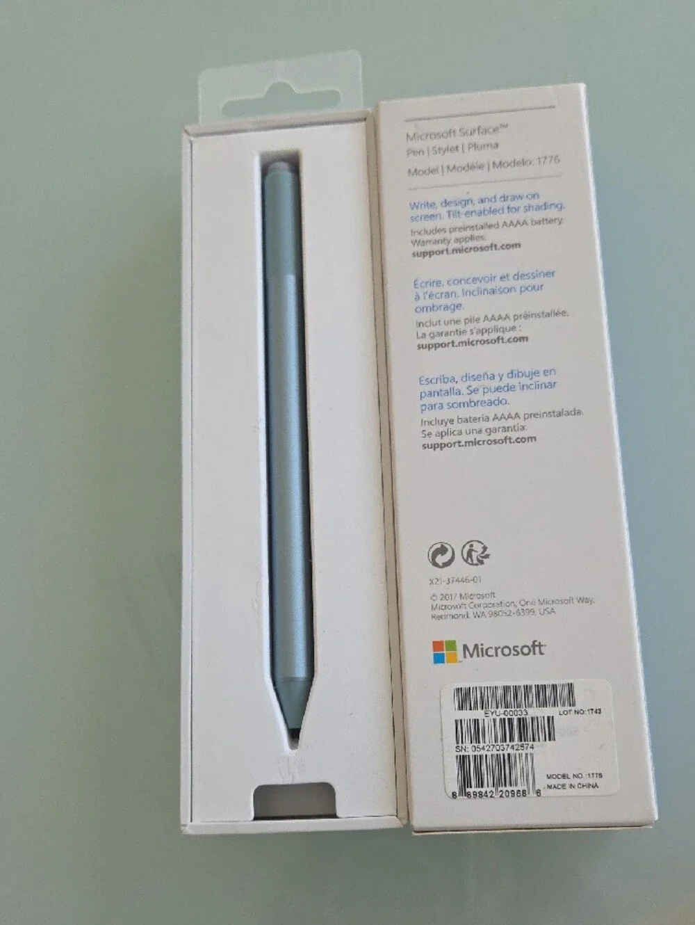 Microsoft official packaging